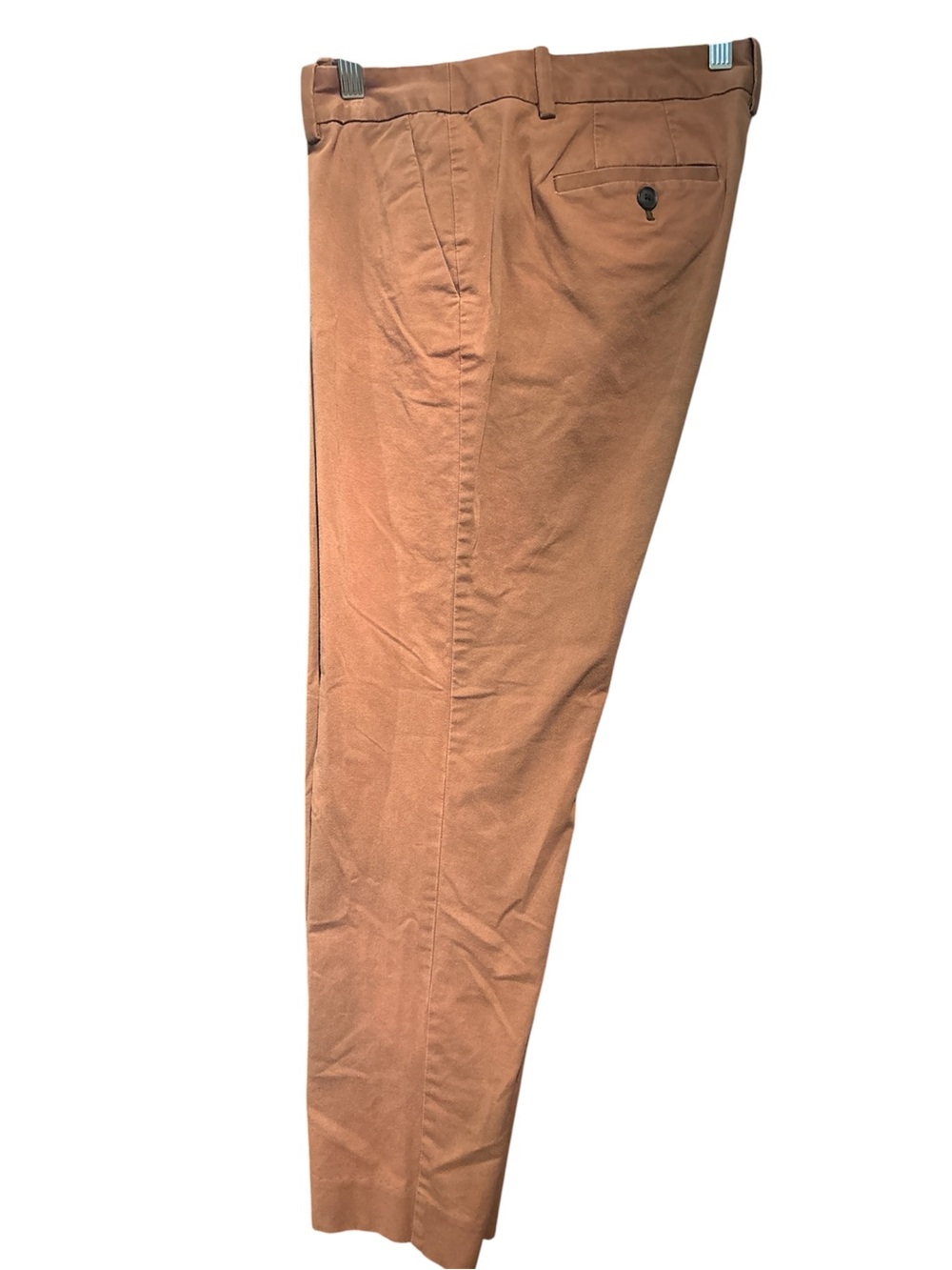 Eddie Bauer Men's Chinos in Rust Brown